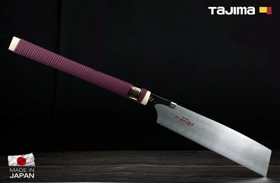 Пила ручна японська по дереву TAJIMA Japan Pull GNC-265 ротангова ручка 265 мм 1103-2020