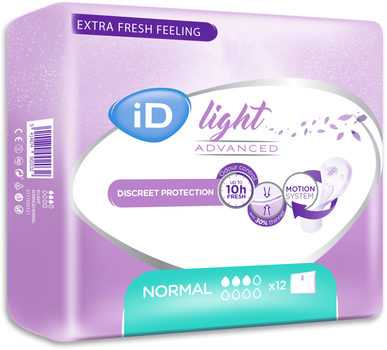 Урологічні прокладки iD Light Normal 12 шт (5171030121-03)