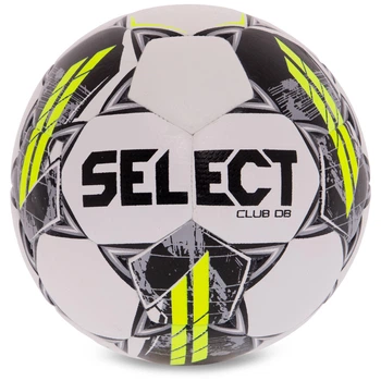 М'яч футбольний №4 SELECT CLUB DB V23 (FIFA , білий-сірий) (CLUB-4WGR_Білий-сірий)