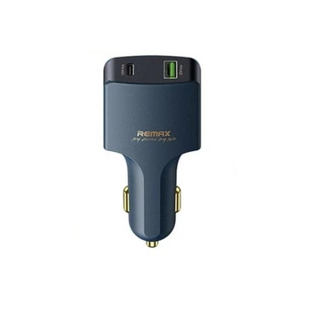 Автомобильное зарядное устройство Remax RCC326 USB/ Type-C QC PD 100W blue-black