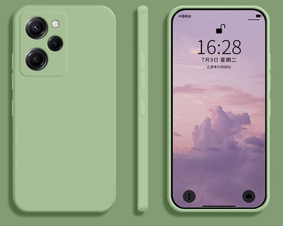 Силіконовий чохол Soft Touch для Xiaomi Poco X5 Pro 5G Зелений