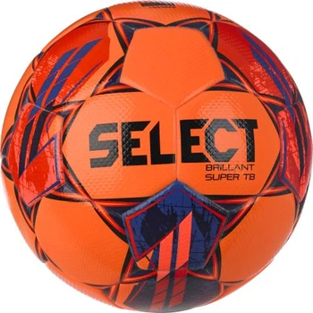 Футбольний м'яч Select Brillant Super TB v23 (FIFA QUALITY PRO APPROVED) оранжево-червоний Розмір 5 011496-035