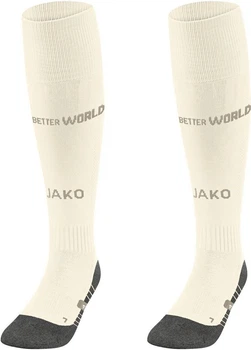 Гетри футбольні Jako WORLD кремово-білі 39-42 3830-030