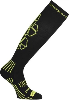 Гетры футбольные Uhlsport COMPRESSION SOCK черно-желтые 37-40 1003695 01