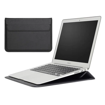 Сумка чехол для MacBook PU Sleeve Case MacBook или ноутбука с диагональю до 13 ' чёрный Без Бренда (756213)