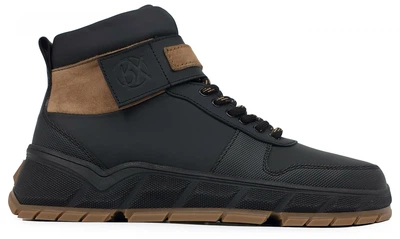 Черевики з натуральної шкіри / Gore-Tex BRAXTON 435L 45 30 см Чорні