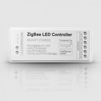 Димер Zigbee для Mono LED стрічки (Tuya smart)