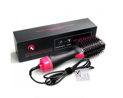 Фен-гребінець One Step Blower Brush 5250/7494 3 режими температури + керамічний нагрівач 1000 Вт Чорна