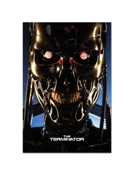 Постер плакат FNBK Терминатор Эндоскелет T-800 (Terminator Endoskeleton) 30x40 см