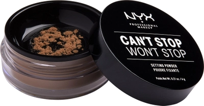 Фінішна пудра NYX Professional Makeup Can`t Stop Won`t Stop Setting Powder 04 Medium-Deep 6 г (0800897183721)