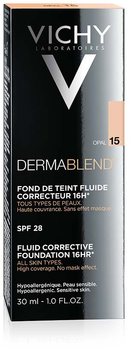 Podkład Vichy Dermablend Fluid korygujący w tubce 15 30 ml (3337871316594)