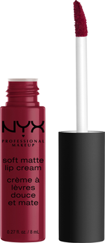 Рідка помада для губ NYX Professional Makeup Soft Matte Lip Cream 10 Monte Carlo (0800897142919)