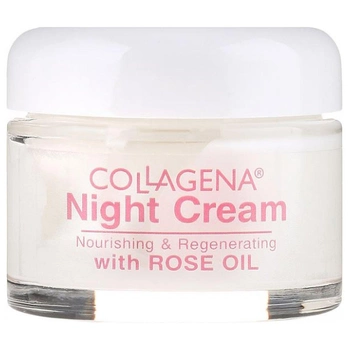 Крем для обличчя Collagena Rose Natural Night Cream Nourishing & Regenerating 50 мл (3800035000931)