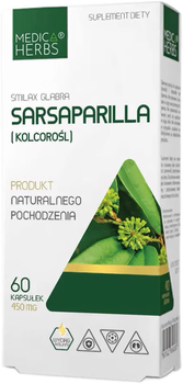 Medica Herbs Sarsaparilla 60 kapsułek (5903968202095)