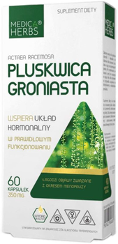 Medica Herbs Pluskawica Groniasta 60 kapsułek (5907622656194)