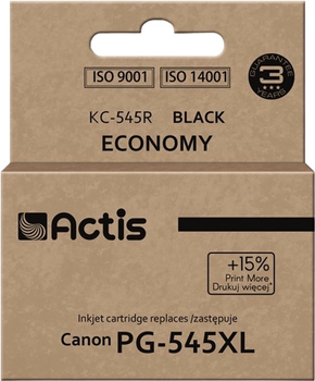 Картридж ACTIS для Canon PG-545XL Black (KC-545R)