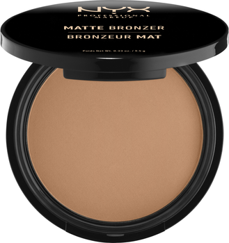 Бронзатор для обличчя і тіла NYX Professional Makeup Matte Bronzer матуючий MBB01 - Light 9.5 г (0800897809058)