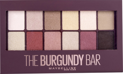 Paleta cieni do powiek Maybelline New York The Burgundy bar Burgundy 9,6 g (3600531429911)