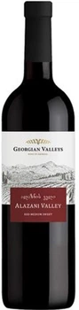 Вино Georgian Valleys Alazani Valley червоне напівсолодке 0.75 л 11.5% (4860038000184)