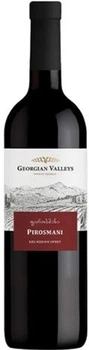 Вино Georgian Valleys Pirosmani червоне напівсолодке 0.75 л 11.5% (4860038001099)