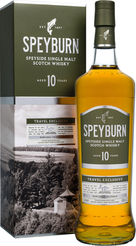 Виски Speyburn Travel Exclusive 10 лет выдержки 1 л 46% в подарочной упаковке (5010509881272_TE)