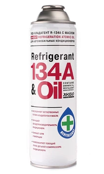 Фреон з оливою XADO Refrigerant 134A Oil XADO [ХА 60102] (ФРЕОН) (300грм) (з олією)