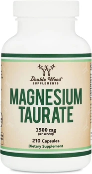 Таурат магния Double Wood Supplements Magnesium Taurate 210 капсул