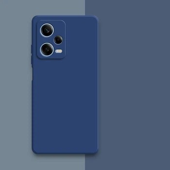Силіконовий чохол Soft Touch для Xiaomi Redmi Note 12 Pro 5G Темно-синій