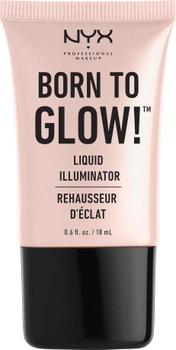 Rozświetlacz w płynie NYX Professional Makeup Born To Glow Liquid Illuminator LI01 - Sunbeam 15 ml (0800897818432)