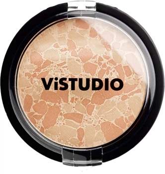 Пудра компактная c зеркальцем ViSTUDIO Compact face powder Palladio effect Natural Beige (15 г) (815115-981090-2)
