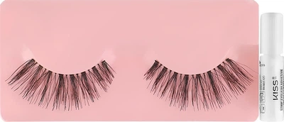 Накладные ресницы "Ошеломляющий взгляд" - Kiss False Lash Gorgeous 2шт (989094-1282540-2)