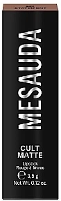 Матовая помада для губ - Mesauda Milano Cult Matte Lipstick 210 - Pretty (3.5g) (981427-1270736-2)