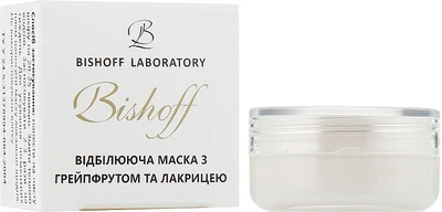 Відбілююча маска з грейпфрутом та лакрицею - Bishoff (пробник) 2.5ml (947688-1205957-2)