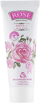 Маска для лица с розовым маслом "Aqua +" - Bulgarian Rose Face Mask 75ml (75ml) (985609-1278817-2)