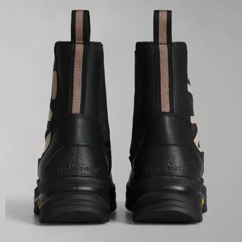 Жіночі челсі високі Napapijri Woman Leather Chelsea Boot NP0A4H7B-041 41 Чорні (196011578949)
