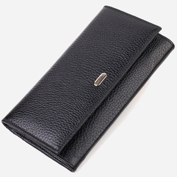 Гаманець шкіряний Canpellini leather-21822 Чорний