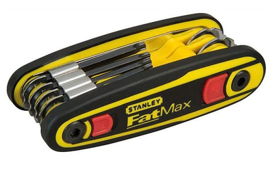 Ключи торцевые STANLEY FatMax раскладные с фиксатором, 8 шт (0-97-553)