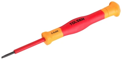 Викрутка діелектрична Tolsen Premium прецизійні 1,8х0,30х50мм (V31418)