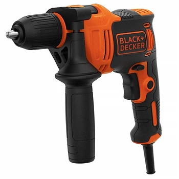 Дрель ударная BLACK+DECKER BEH710K БЗП
