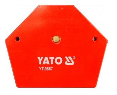 Струбцина магнитная для сварки YATO 34кг 111х136х24мм (YT-0867)