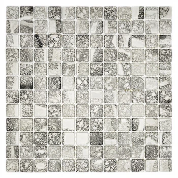 Мозаика стеклянная TRAVERTIN GREY AquaMo