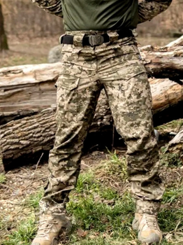 Тактические штаны военные GA8 Rip Stop 64 Пиксель