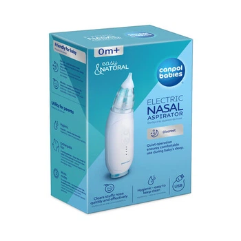 Аспіратор для носа електричний Easy Natural Canpol babies 9/319