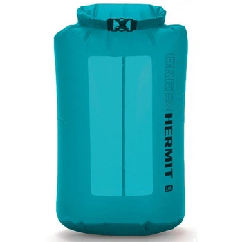 Гермомешок 15 л VISUAL Dry Sack Blue водонепроницаемый туристический с прозрачной вставкой