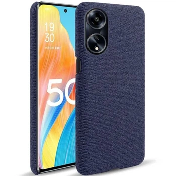 Защитный чехол KSQ Cloth Style для OPPO A98 - Blue