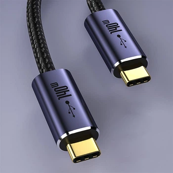Кабель швидкої зарядки Linktech Type-C на Type-C до 140W
