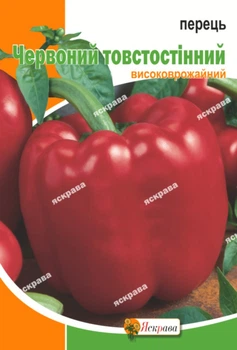 Семена Яскрава Перец Красный Толстостенный 3г (24710)