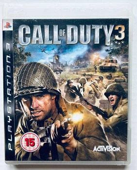 Call of Duty 3, Б/У, английская версия - диск для PlayStation 3