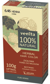 Barwnik Venita Herbal Dye 6.46 HENNA 100 g (5902101519304)