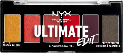 Cienie do powiek NYX Professional Makeup Ultimate Edit Pet Shdw Pal 03 Phoenix 6 X 1,2 g (800897186166)